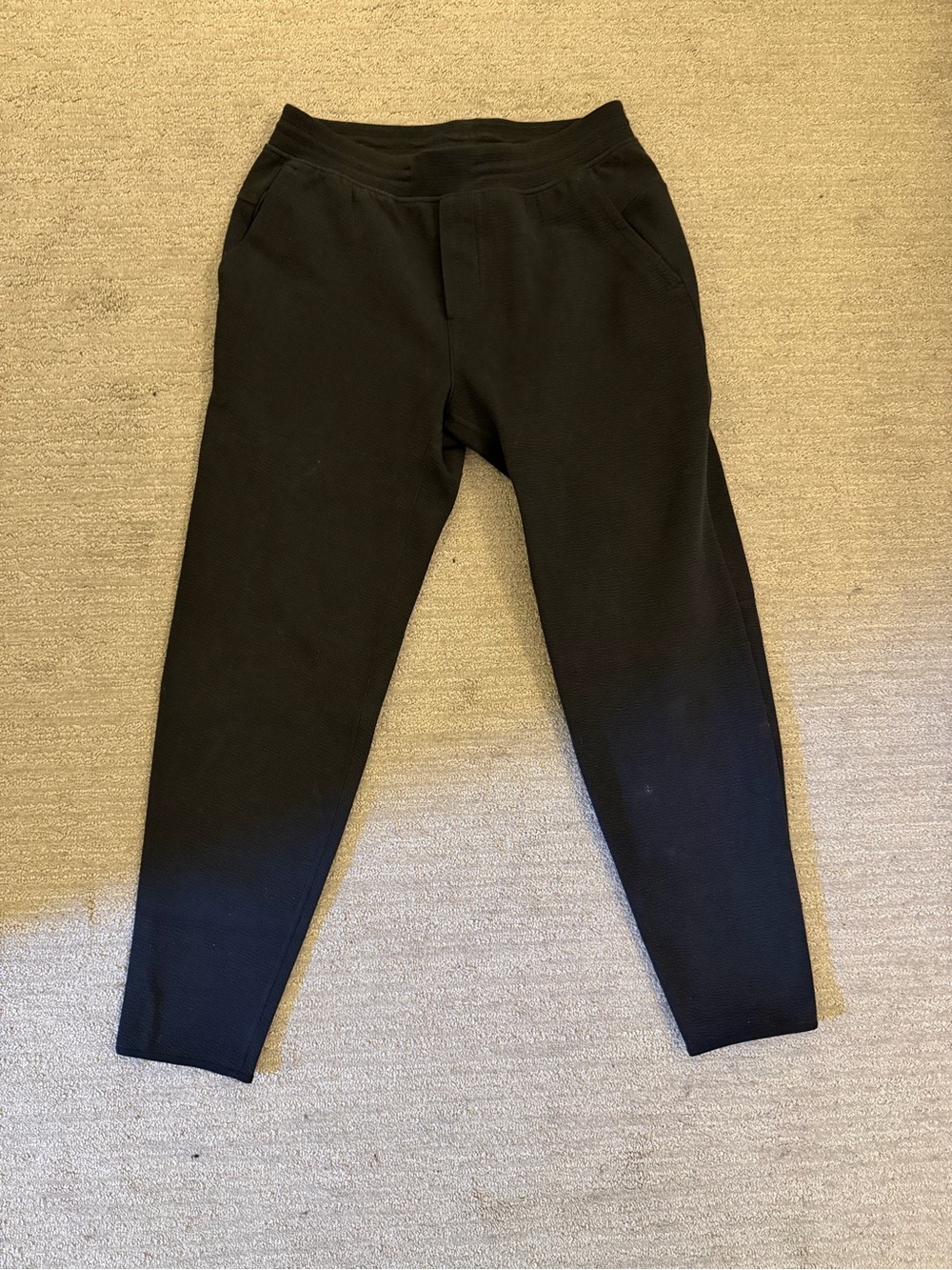 Lululemon Men’s Smooth Spacer Black Jogger Pant
